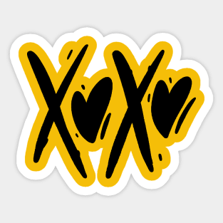 xoxo Sticker